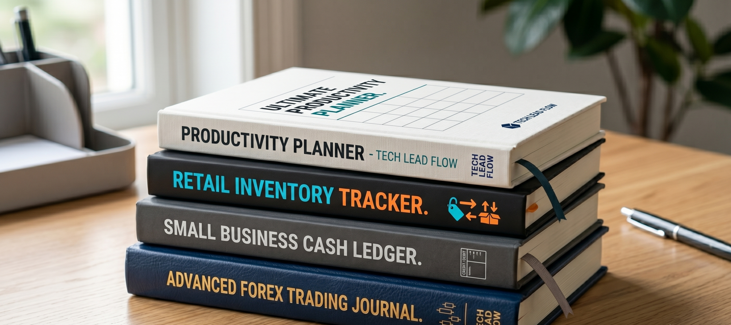 Why Small Businesses Still Need Physical Log Books and Ledgers in 2026 Custom designed low content log books and premium journals for Amazon KDP by Tech Lead Flow